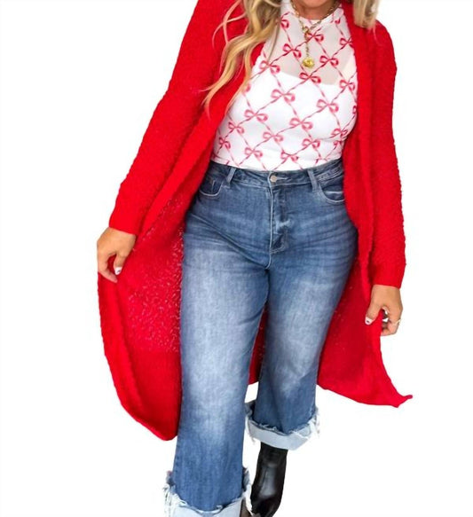 Blakeley - The Pretty Poppy Cardigan