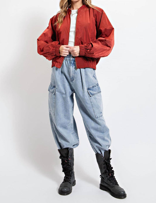 Easel - Parachute Bomber Jacket