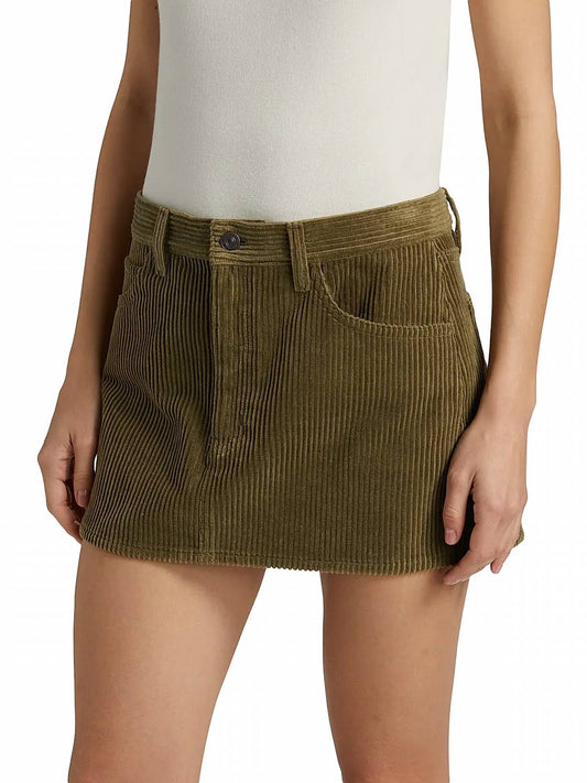 Frame - Corduroy Mini Skirt