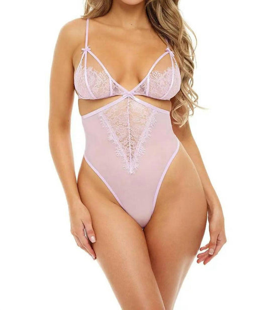 Oh La La Cheri - Vera Lace & Mesh Teddy