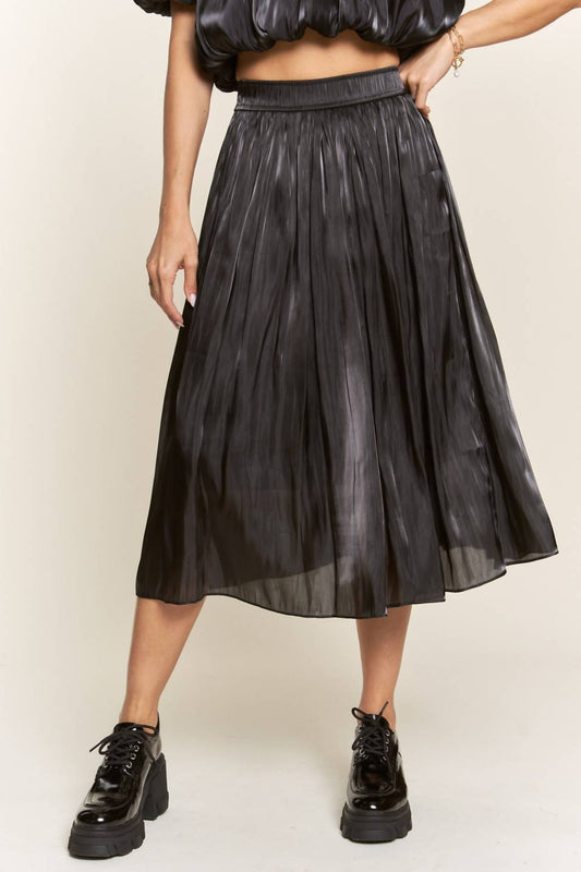 J.Nna - Find Your Beauty Pleated Maxi Skirt