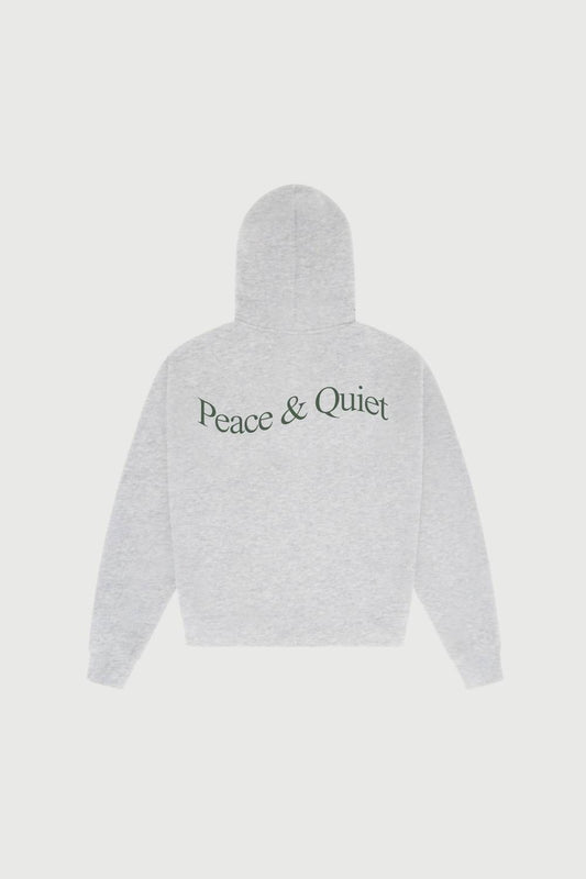 Museum Of Peace & Quiet - Men's Wordmark Zip Up Hoodie
