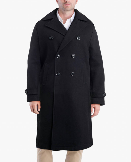 London Fog - Men's Lille 46" Officers Coat