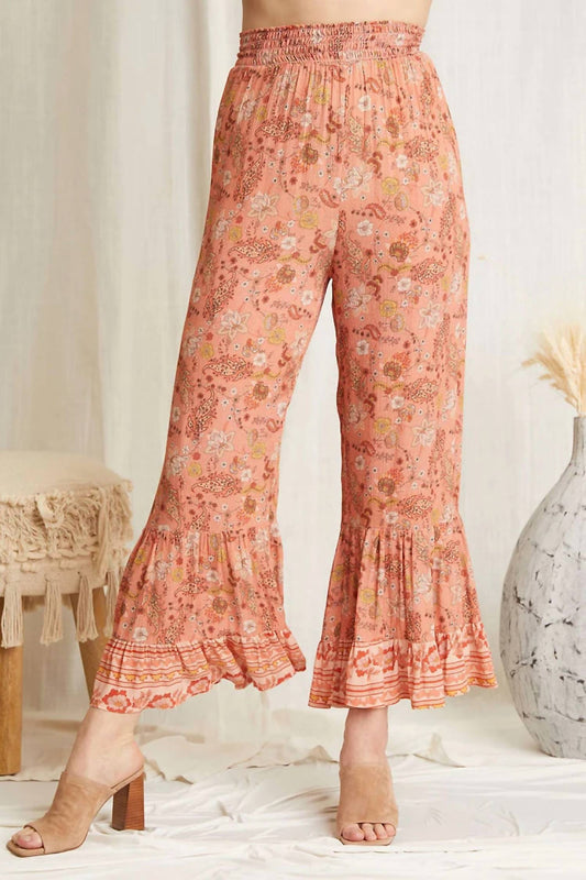 Scandal Italy - Women's Maia Paisley Bell Bottom Pants