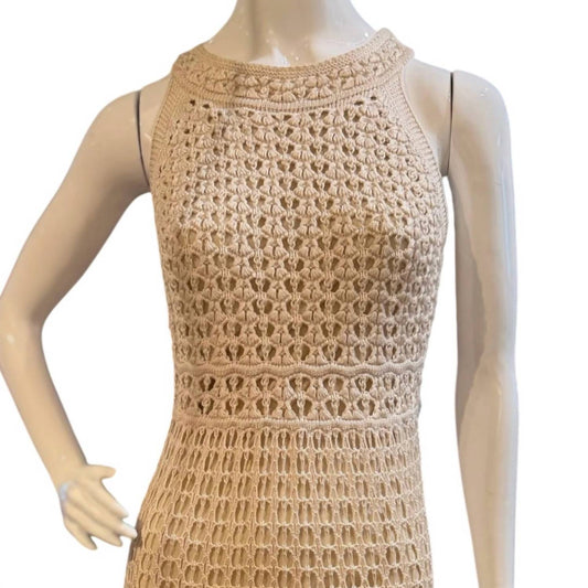 Aurora - Dawn Crochet Midi Dress