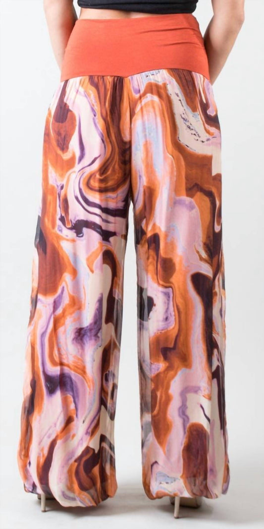 Gigi Moda - Aspen Marble Wide Leg Pants