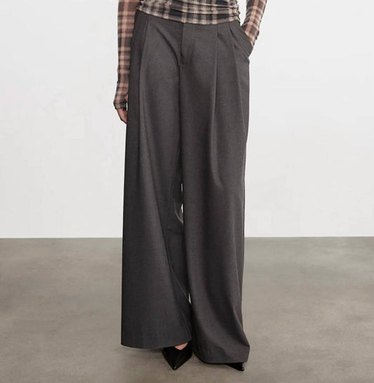 Enza Costa - EASY PLEATED WIDE LEG TROUSER