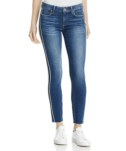 Paige - Verdugo Ankle Piping Raw Hem Jean