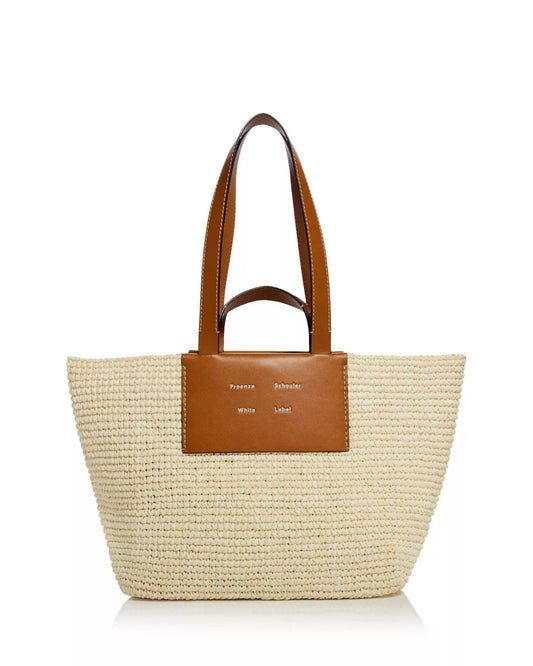 Proenza Schouler White Label - Morris Large Raffia Tote Bag