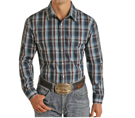 Panhandle - Select Snap Plaid Shirt