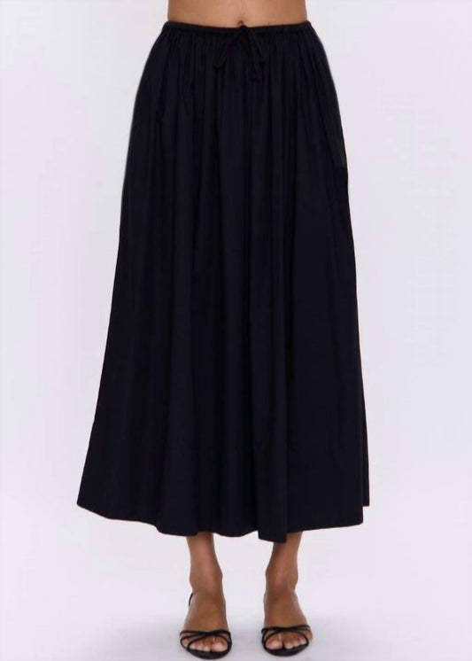 Pistola - Noelle Poplin Maxi Skirt