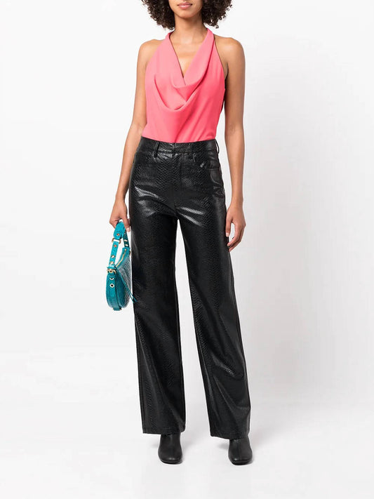 A.L.C. - Dixon Draped Halterneck Top