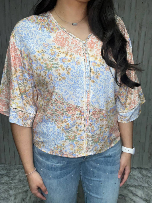 Charlie B - Reese Printed Blouse