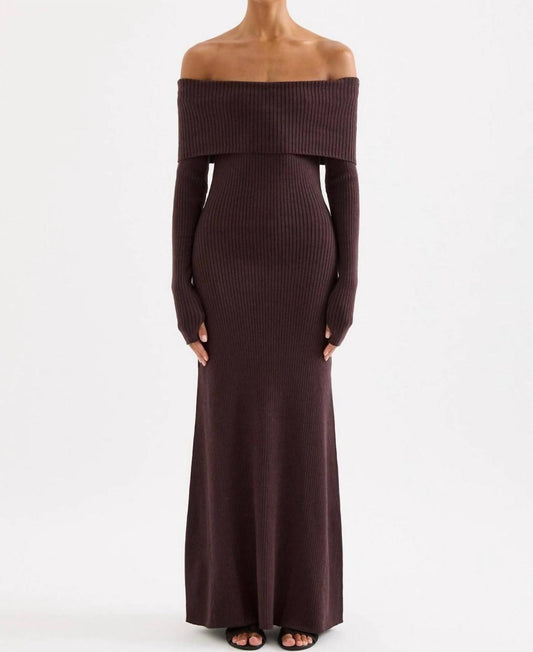 Nude Lucy - Women's Krishna Off The Shoulder Knit Dress