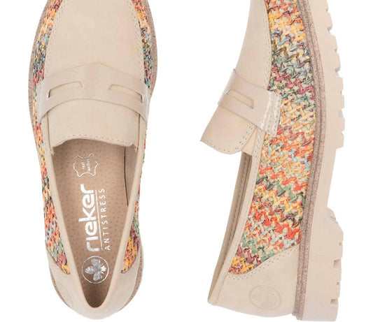 Rieker - Women's Gitta 62 Perle Slip On Loafer