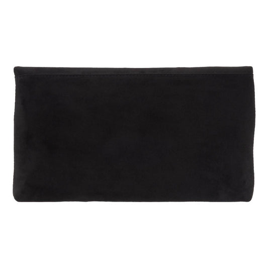 Jnb - Women's Eleanor Faux Micro Suede Foldover Clutch