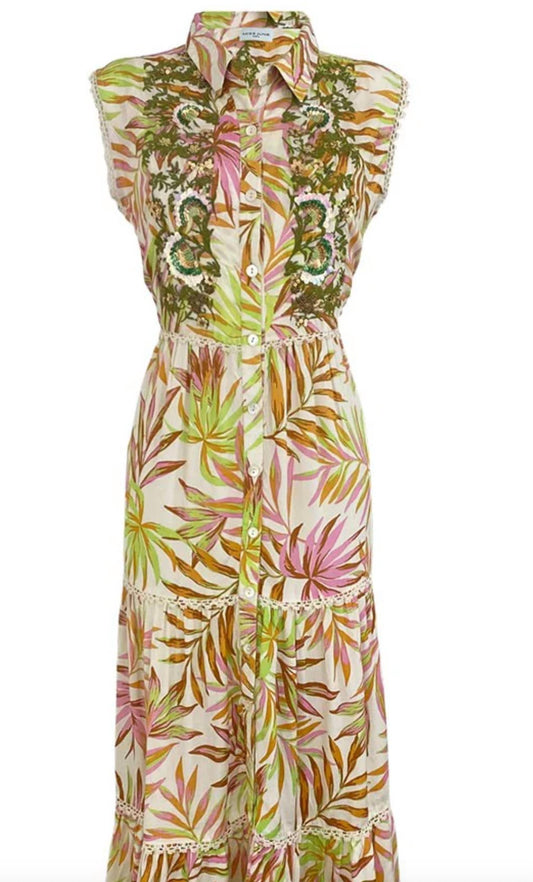 Miss June Paris - Women's Aquarius Maxi Dress