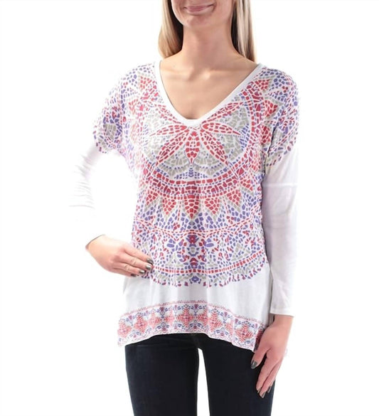 Lucky Brand - Border Mandala Tee