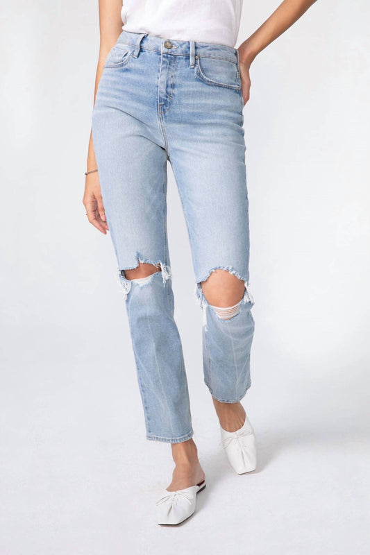 Unpublished - Willa High Rise Straight Jeans