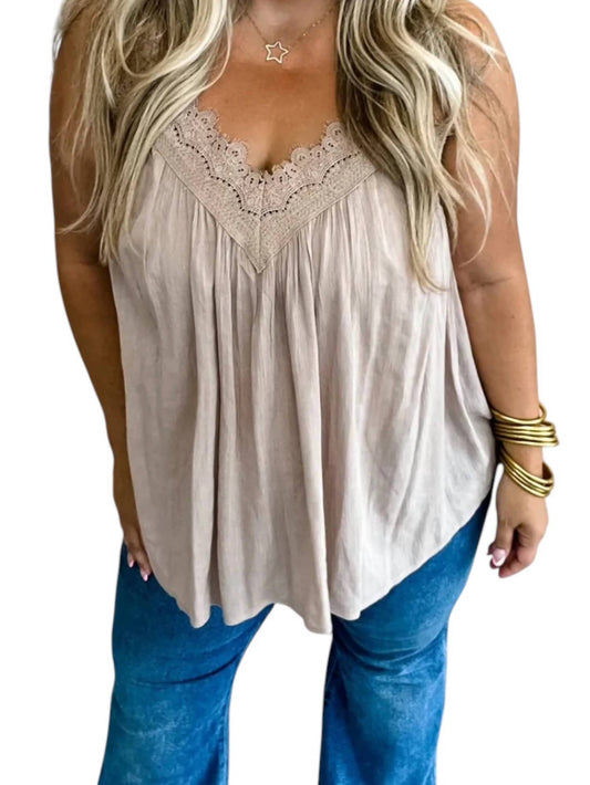 Blakeley - Flowy Leni Lace Tank Top