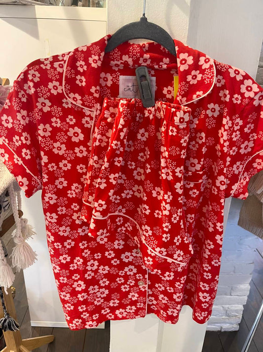 The Cat'S Pajamas - Women's Short Sleeved Top and Shorts PJs