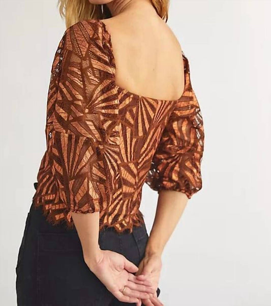 Eva Franco - Shine Lace Blouse