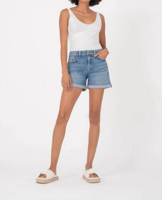 Level99 - Megan 5 Pocket Cuffed Short