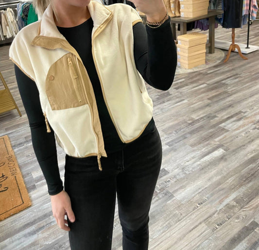 Papermoon - Oversized Fleece Vest