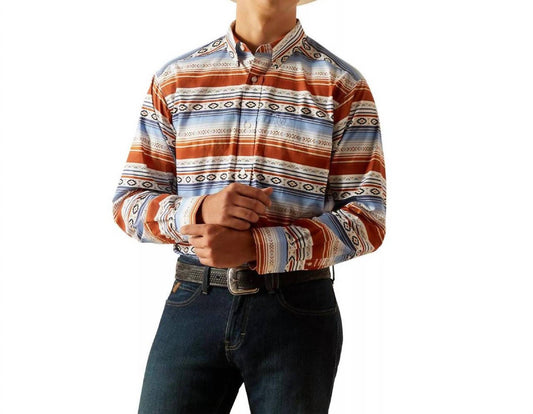 Ariat - Dexter Jasper Stone Aztec Shirt - Tall