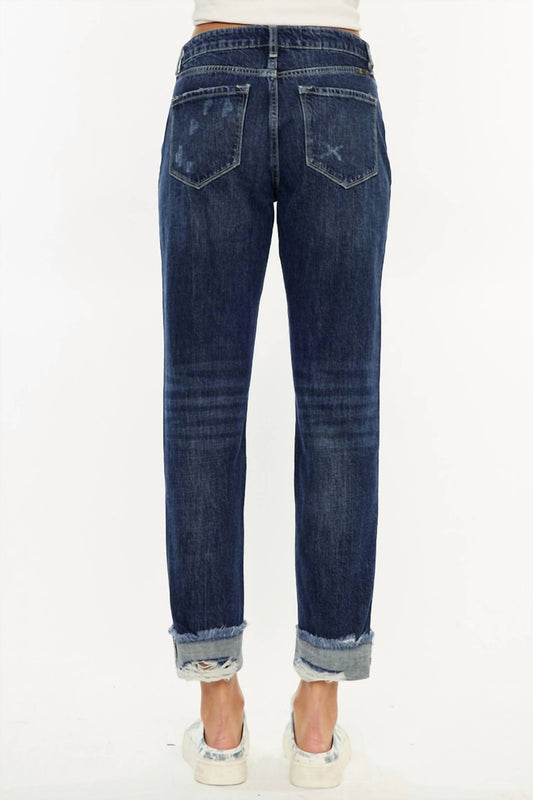 Kancan - High Rise Boyfriend Jean