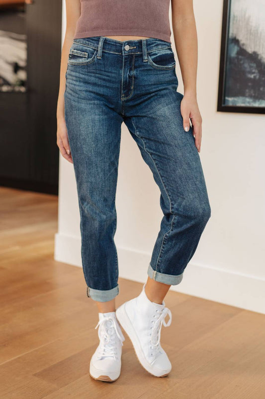 Judy Blue - Non Distressed Boyfriend Jeans