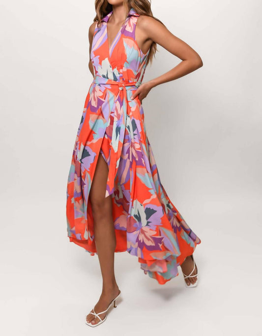 Hutch - Women's Vela Wrap Maxi Dress