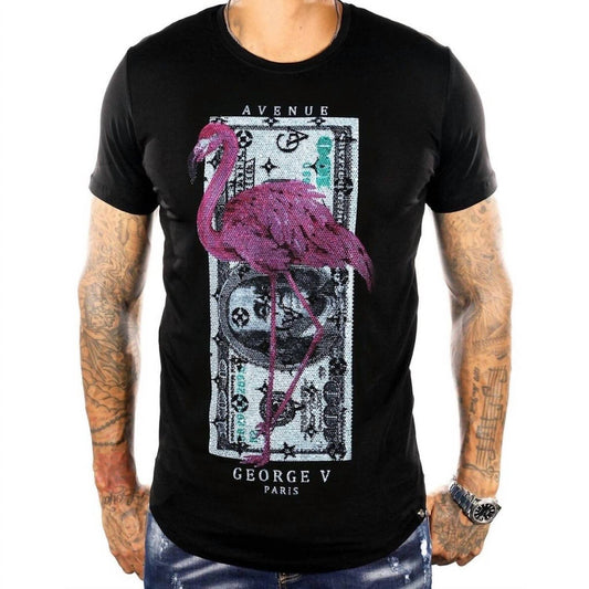 Avenue George V Paris - MEN'S FLAMINGO CASH TEE