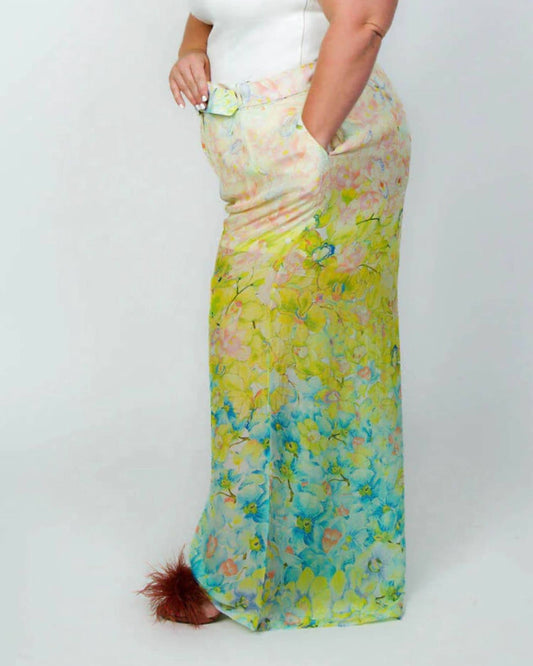 La Fuori - Florida Floral Ombre Pants