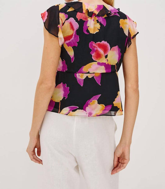 Rails - Carmine Ruffled Top