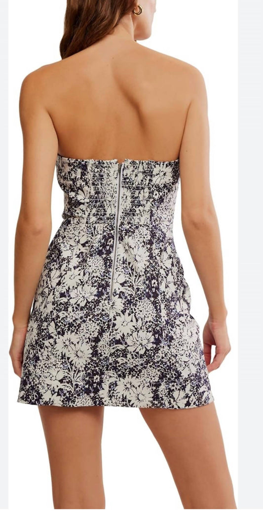 Free People - White Black Dress