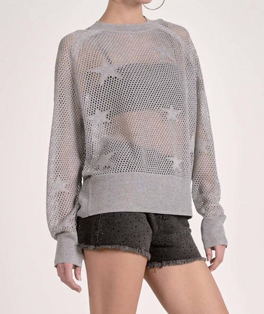 Elan - Glitter Star Sweater