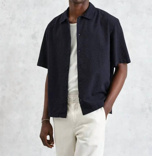 Wax London - Keats Seersucker Shirt