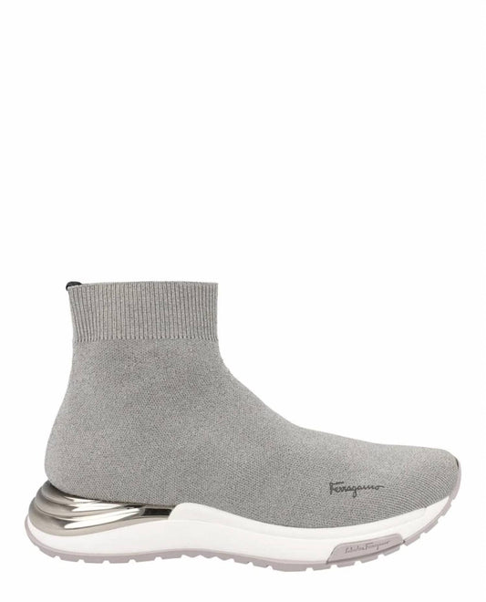 Salvatore Ferragamo - Women's Ninette High-top Sock Sneakers