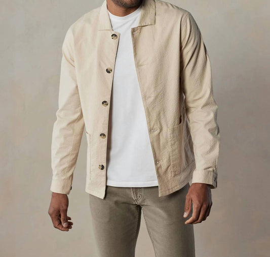 The Normal Brand - Seersucker Chore Coat