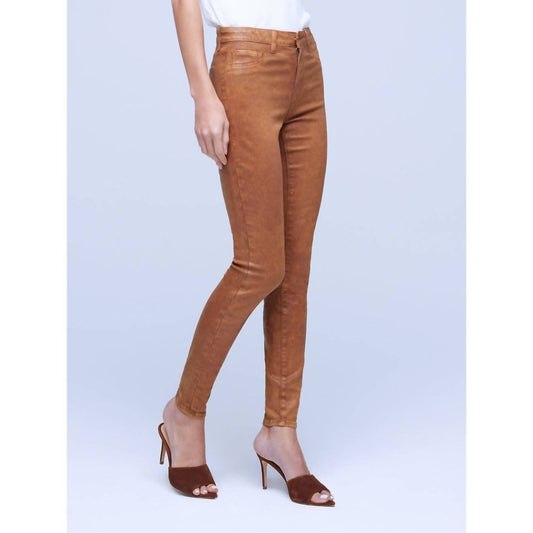 L'Agence - Marguerite Coated Skinny Jean