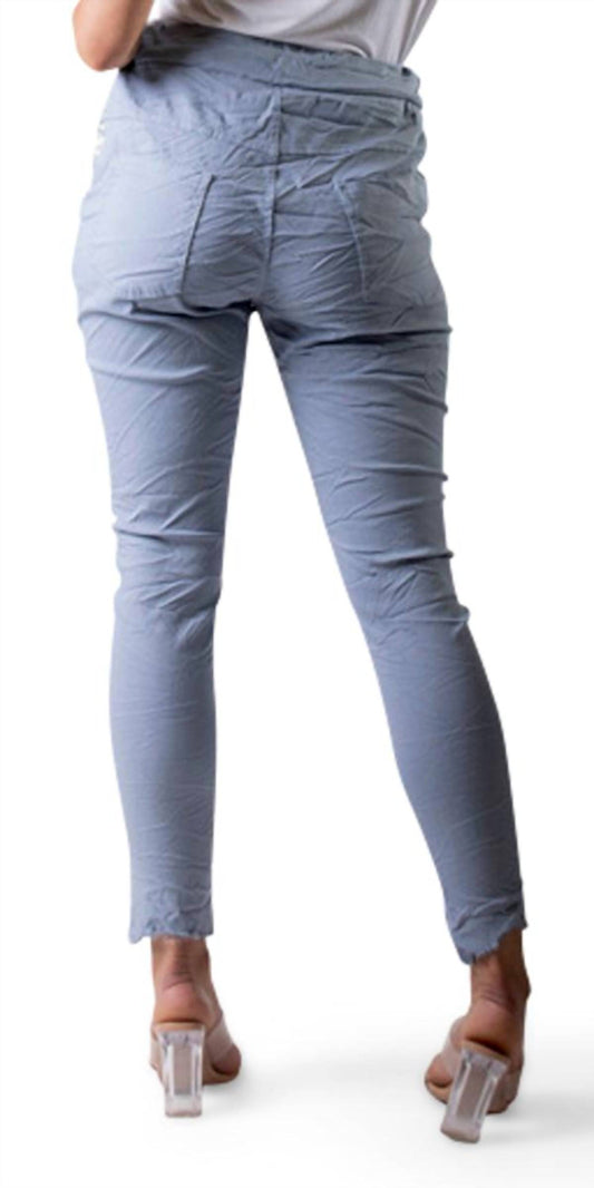 Gigi Moda - Ricamo Tie-Waist Pants