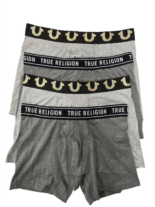 True Religion - Men's 4-pack Modal Boxer Briefs