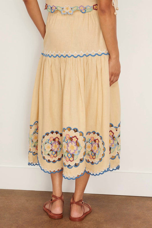 Sea - Melinda Embroidery Skirt
