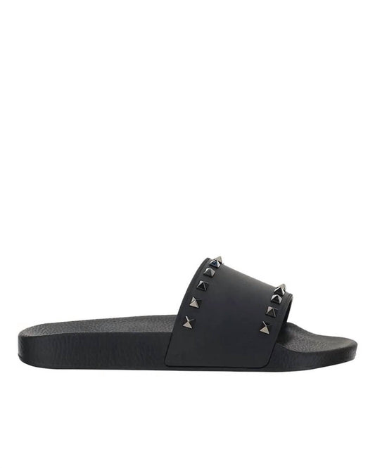 Valentino - Men's Rockstud Pool Slides