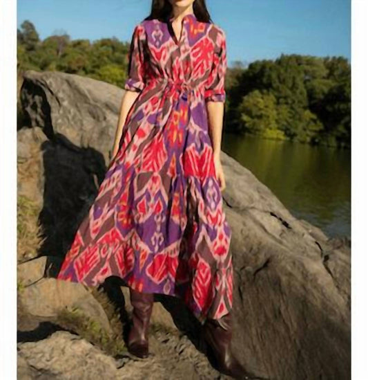 Guadalupe Design - Rambagh Ikat Maxi Dress