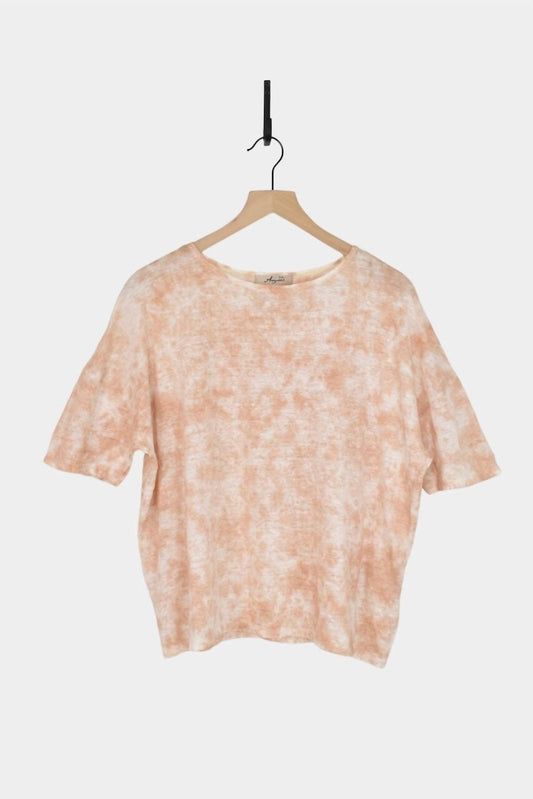 Ichi - Women's Natural Hand Dye Two Way Pullover Tee