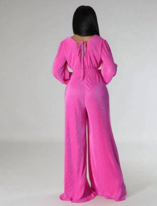 Wowo - Eterna Pleated Jumpsuit