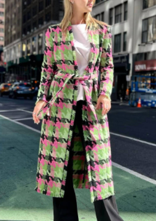 Alberto Makali - Tweed Trench Coat