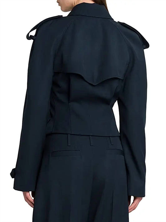 Alexander Mcqueen - Calvary Wool Twill Trench Jacket